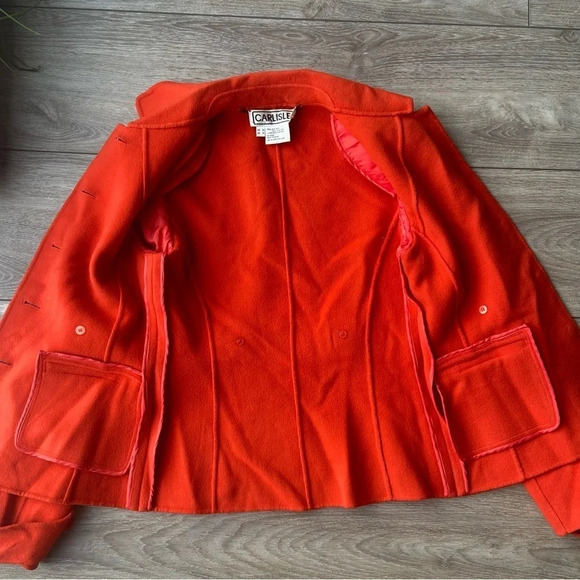 Vintage Carlisle  Wool Cashgora Blend Jacket - Picture 9 of 14